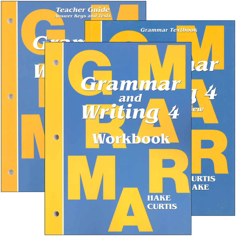 Grammar & Writing 4 Full Bundle: School Edition