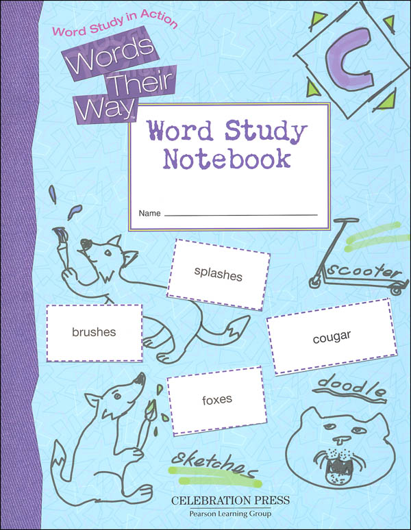 Words Their Way Student Workbook (2005) Level C Celebration Press