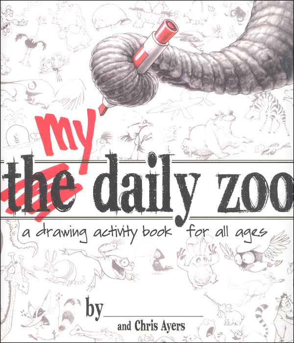 My Daily Zoo: Drawing Activity Book for All Ages