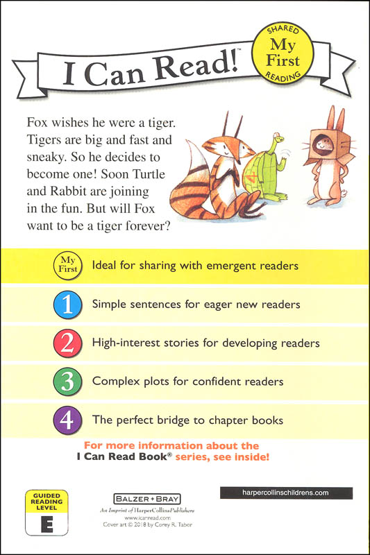 Fox the Tiger (My First I Can Read) | Balzer & Bray | 9780062398673