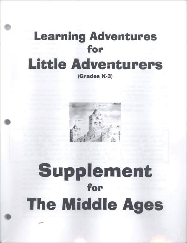 Supplement for Little Adventurers: Middle Ages