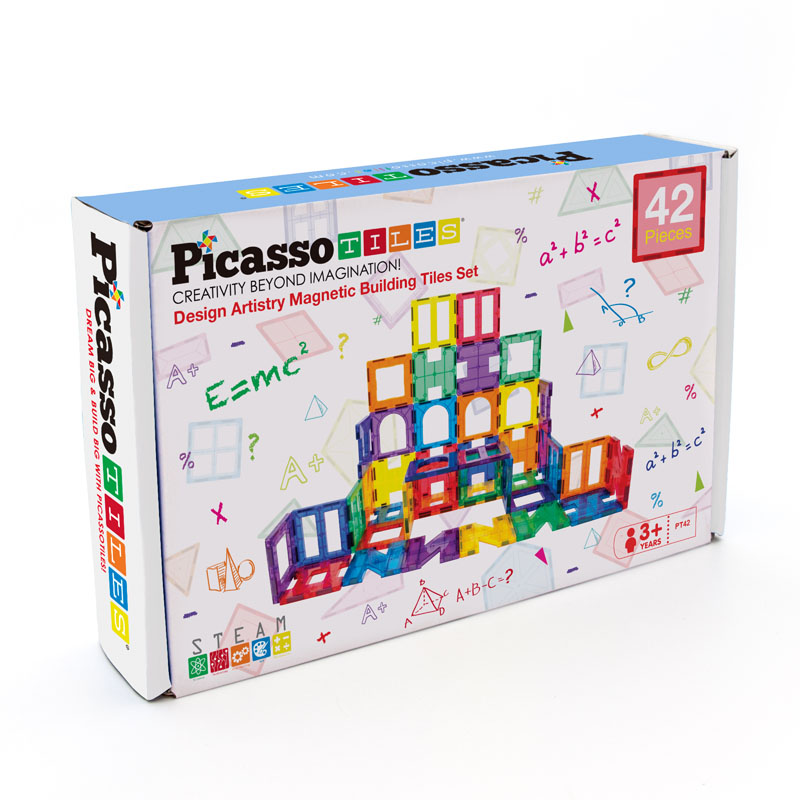 Picasso Tiles Artistry Magnetic Set (42 piece)