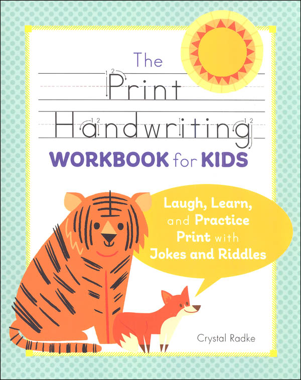 Super-Fun Print Handwriting Workbook for Kids | Zephyros Press