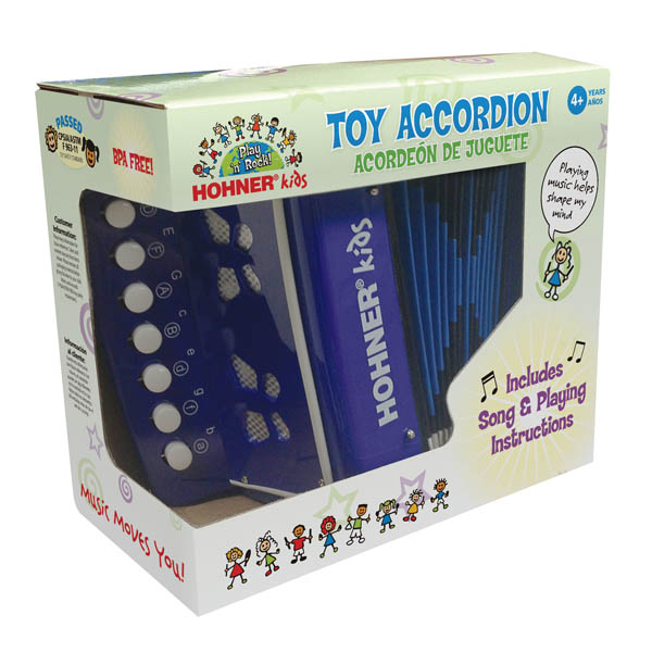 Toy Accordion Blue