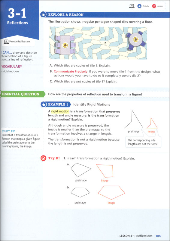 EnVision Math Geometry Homeschool Bundle (2018 Edition) | Prentice Hall ...