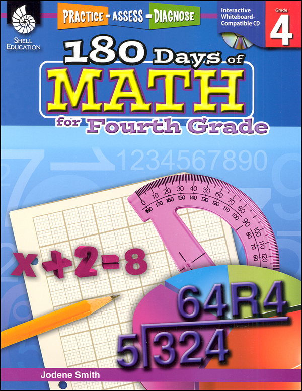 180 Days Of Math Grade 4 Shell Education 9781425808075