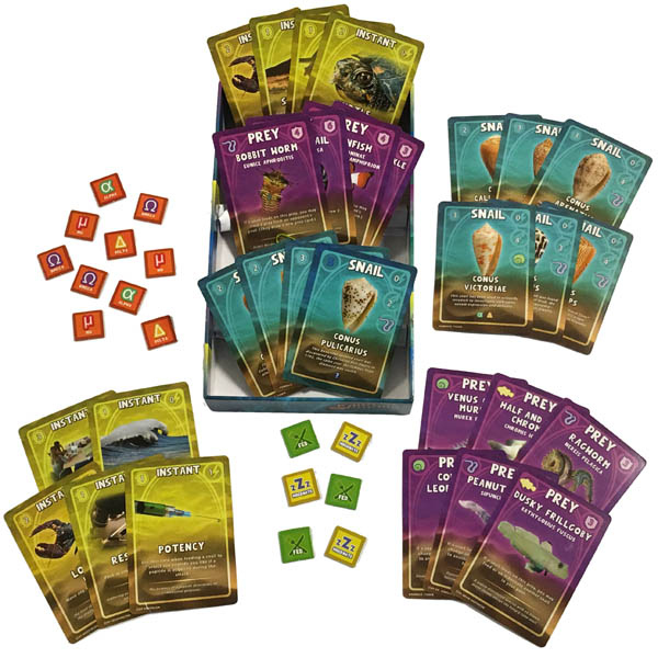 Killer Snails Assassins of the Sea Card Game Killer Snails