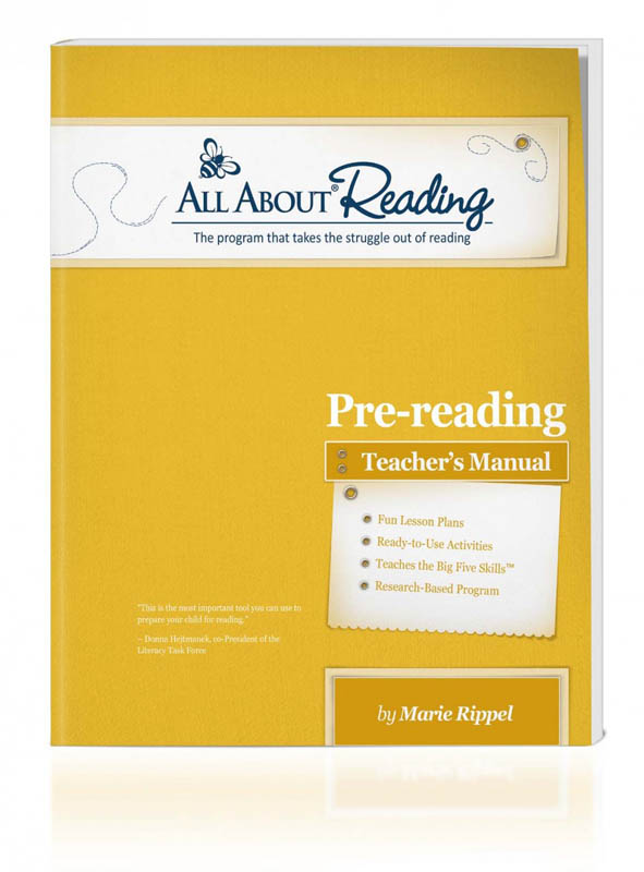 All About Reading Pre Reading Teacher Manual All About Learning Press All about reading pre reading teacher manual all about learning press