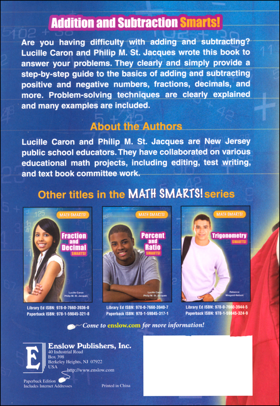 math-smarts-addition-and-subtraction-enslow-publishers-9781598453188