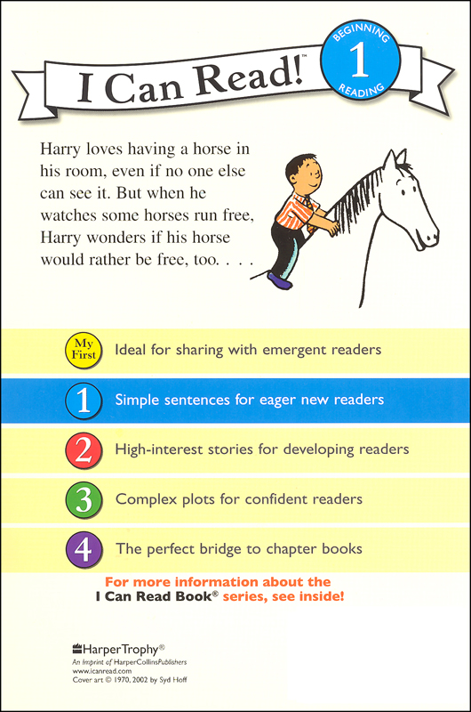 Horse in Harry's Room (I Can Read Level 1) | HarperCollins ...