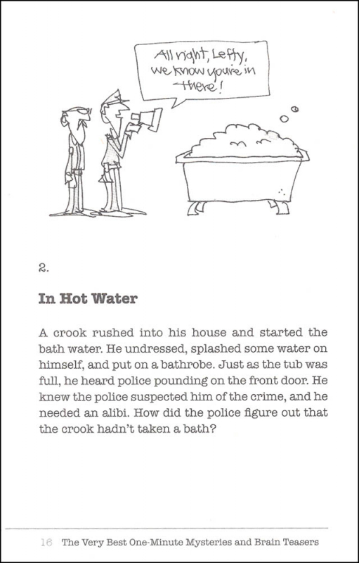 Very Best OneMinute Mysteries and Brain Teasers Harvest House