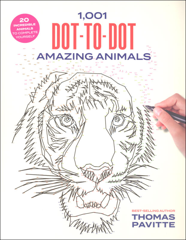1,001 Dot-to-Dot Amazing Animals