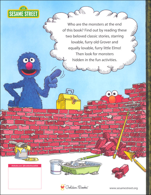 elmo monster at the end of this book