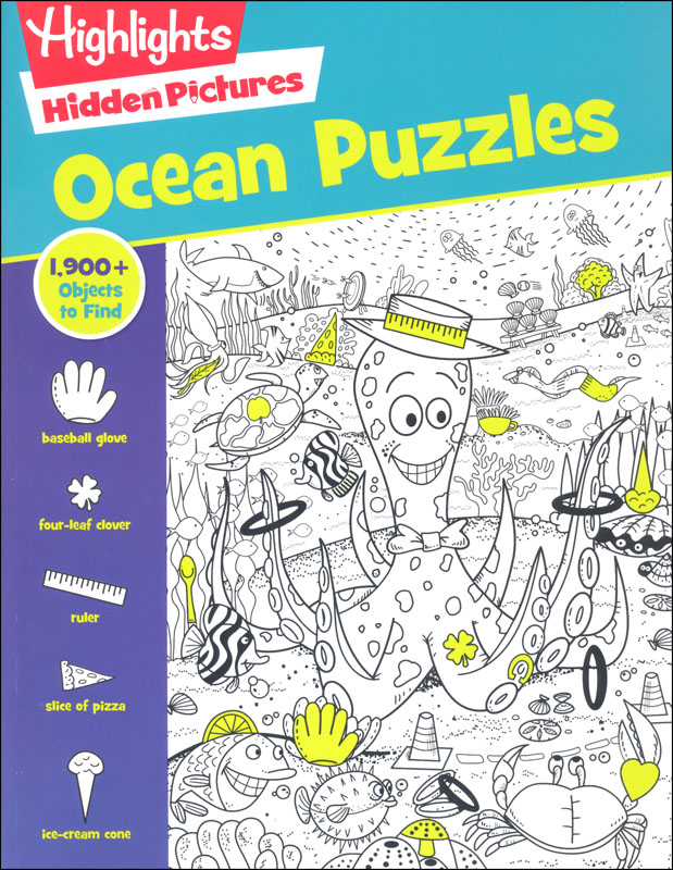 Hidden Pictures: Ocean Puzzles
