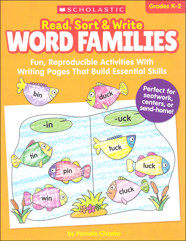 Read, Sort & Write Word Families
