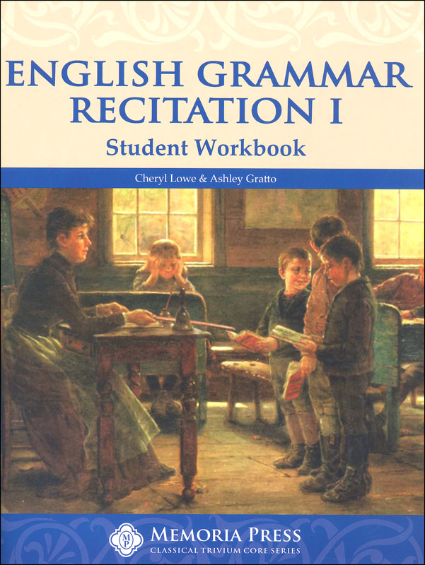 English Grammar Recitation Workbook I Student Book