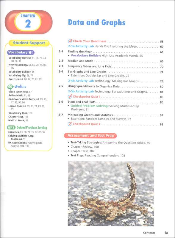 Prentice Hall Middle School Mathematics 6th Grade Course 1 Homeschool