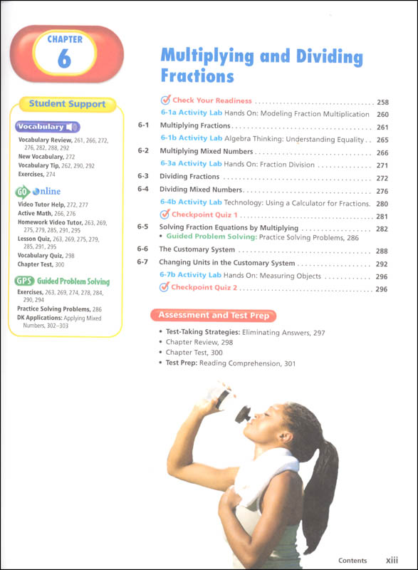 Prentice hall middle school mathematics 6th grade course 1 homeschool
