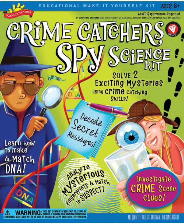 crime catchers spy science kit