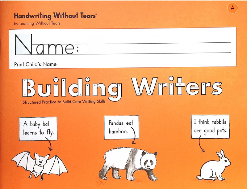 Building Writers Student Workbook A (K)