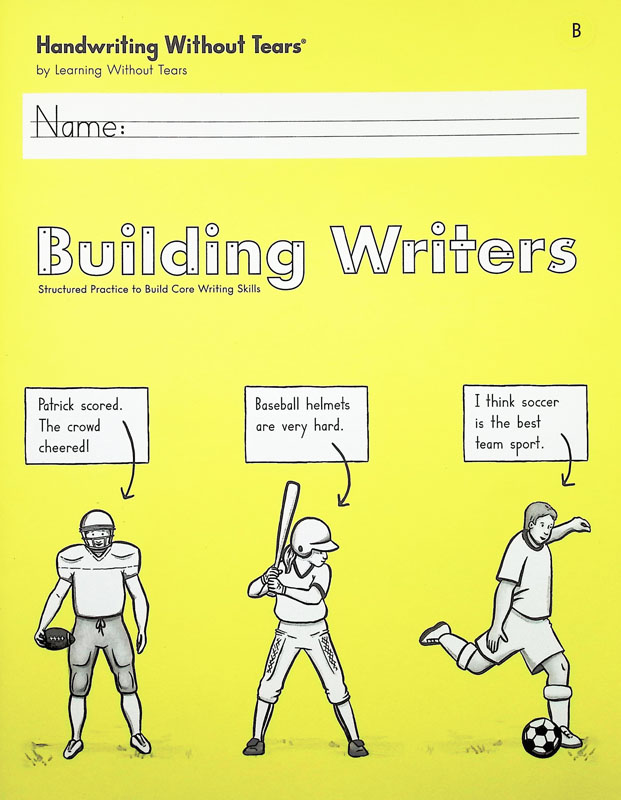 handwriting without tears building writers