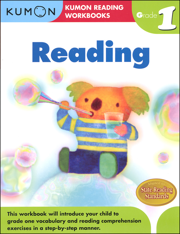 kumon reading workbook grade 1 kumon publishers 9781934968512