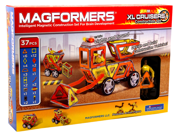 Magformers 31pc Cruiser Construction Set vehicle 