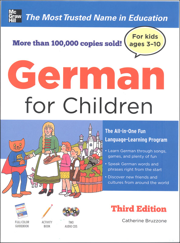German for Children With Three Audio CDs