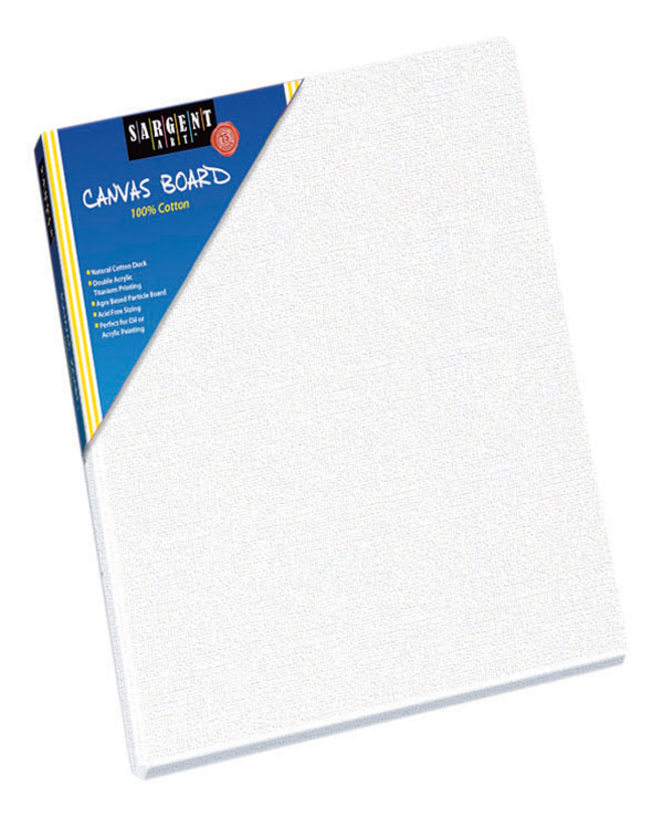 Canvas Panel (6" x 8") 100 Cotton Sargent Art