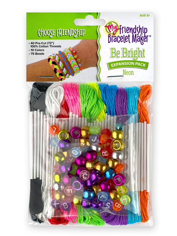 My Friendship Bracelet Maker: Be Bright Expansion Pack (neon) | Choose ...