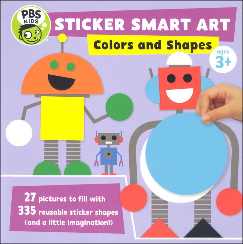 Sticker Smart Art: Colors and Shapes