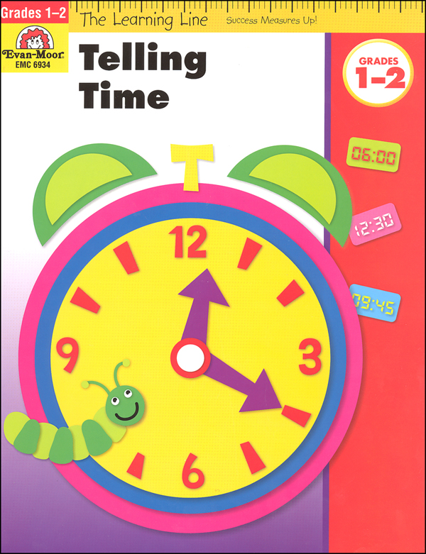 Learning Line Math - Telling Time Grades 1-2