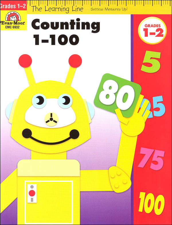 Learning Line Math - Counting 1-100 Grades 1-2