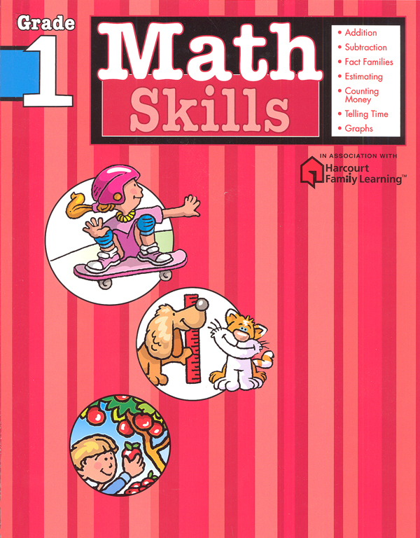 math skills grade 1 flash kids 9781411401068