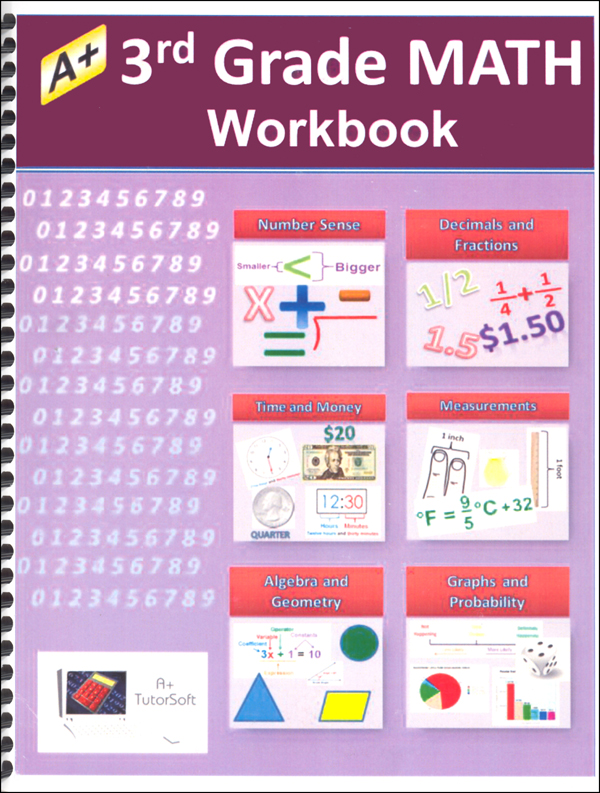 3rd Grade MATH Workbook | A+ TutorSoft, Inc.
