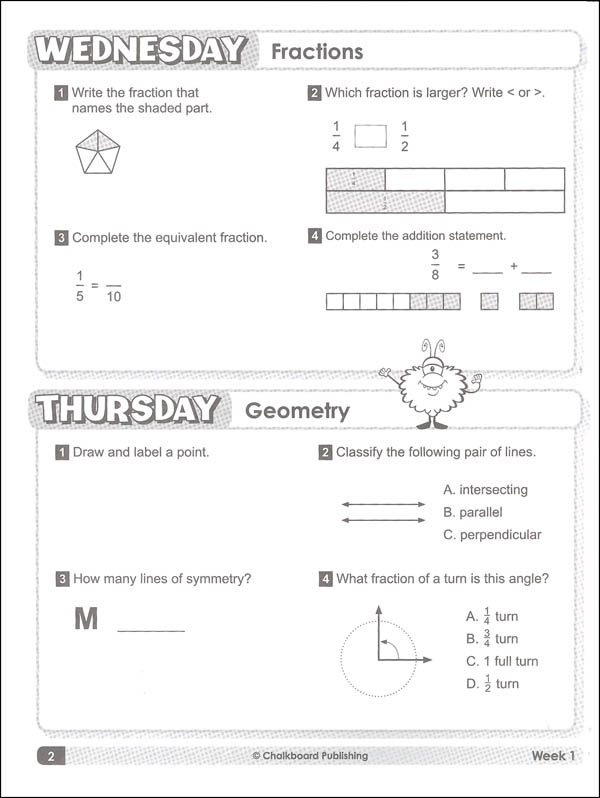 Daily Math Grade 4 | Chalkboard Publishing | 9781771050609