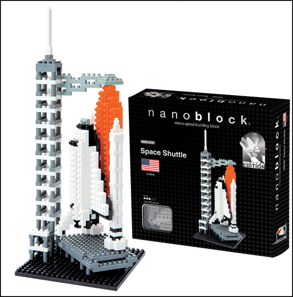 NEW NANOBLOCK USA Space Station Nano Block Micro-Sized Building Blocks NBH-129 
