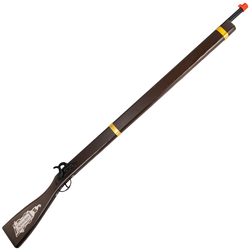 Pirate Rifle Wood & Steel Cap Gun Frontier Rifle Designed After The Original 