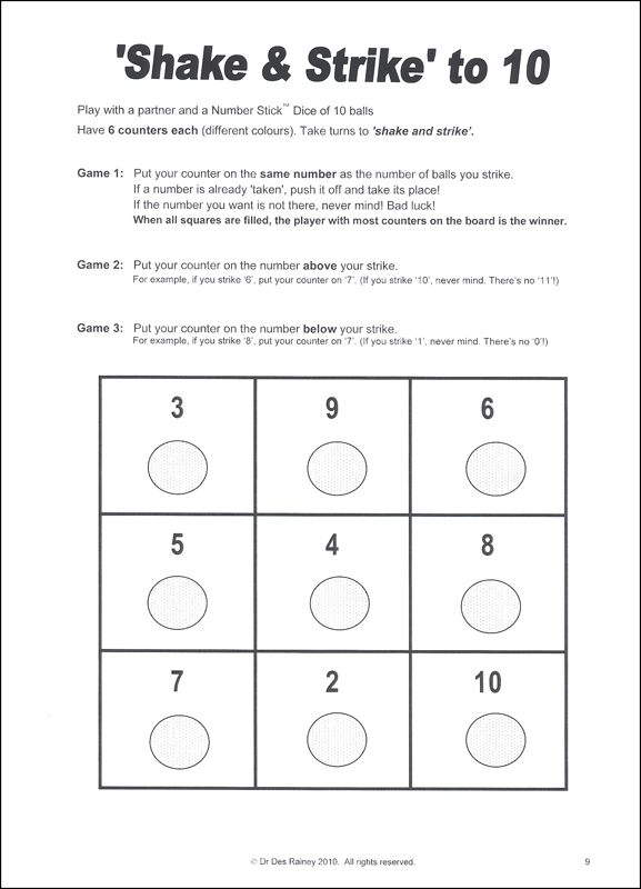Number Stick Kindergarten Guide | Early Math