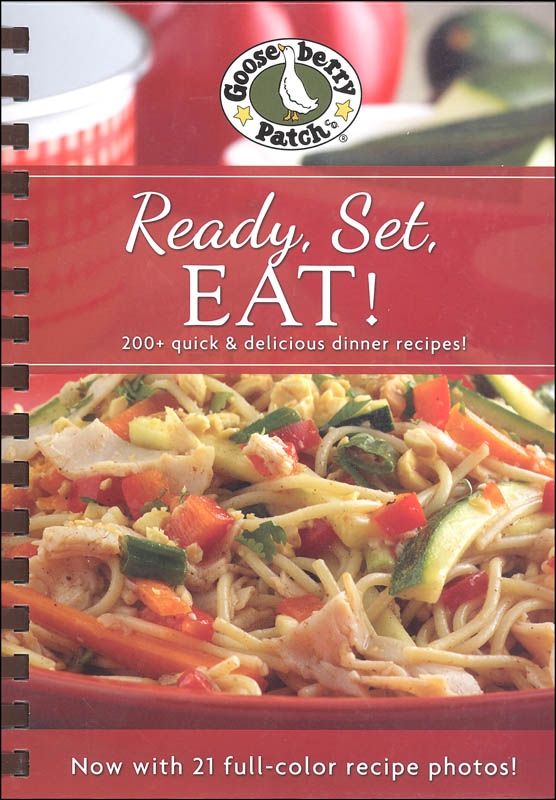 Ready, Set, Eat! Cookbook with Photos