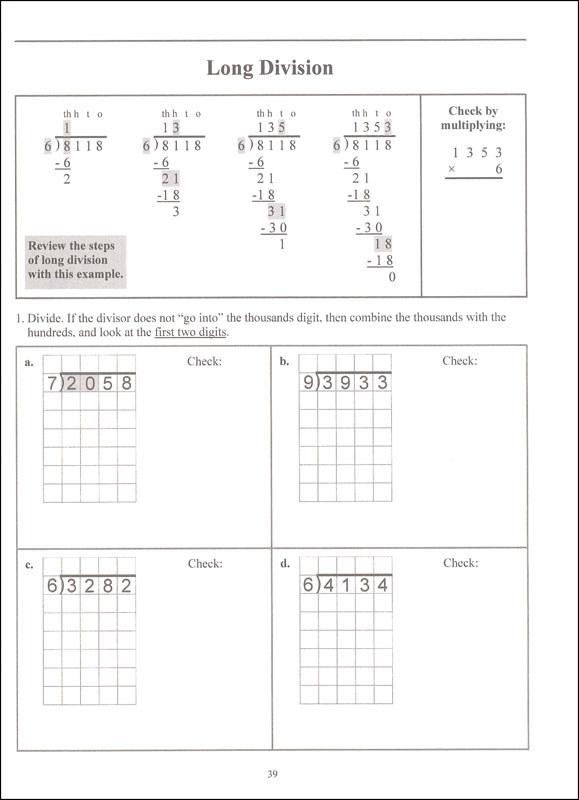 Math Mammoth Light Blue Series Grade 5-A Worktext | Taina Maria Miller ...