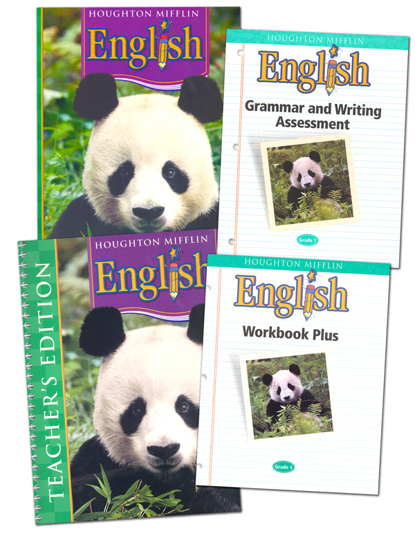 Houghton Mifflin English: Grade 1 Homeschool Kit