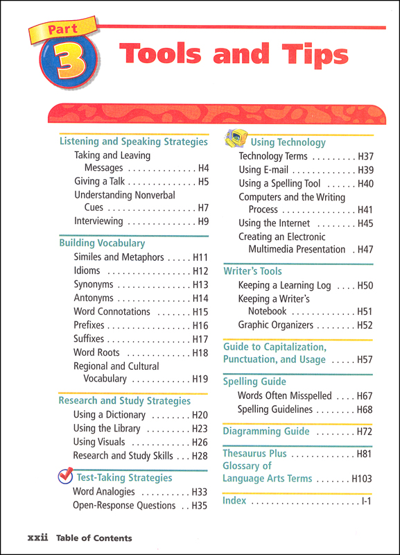 Houghton Mifflin English Grade 5 Homeschool Kit Houghton Mifflin