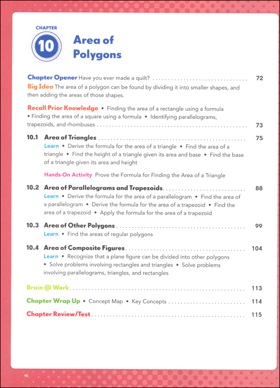 Math in Focus Course 1 Student Book B (Gr 6) Marshall Cavendish