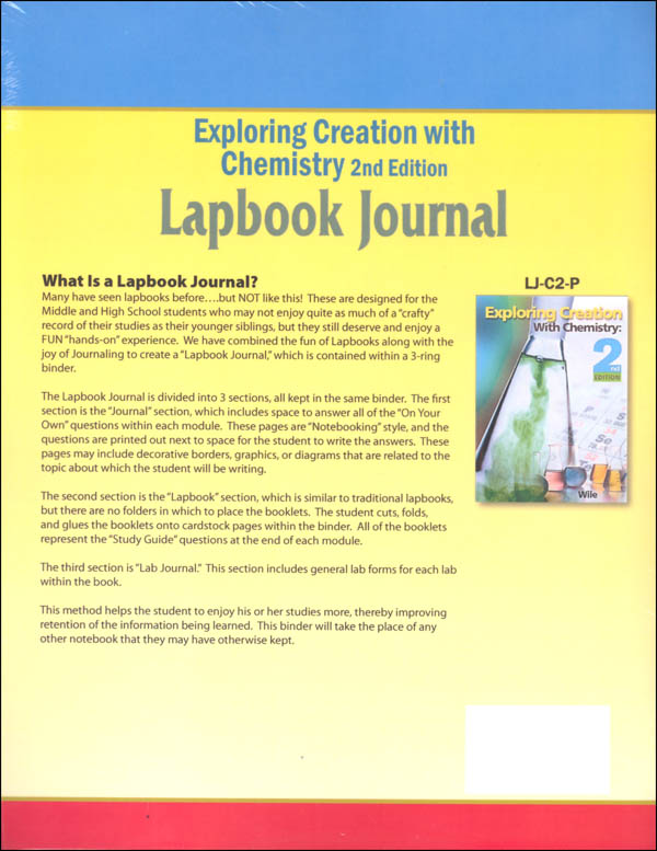 Apologia Chemistry 2nd Edition Lapbook Journal Printed Knowledge Box Apologia Chemistry 2nd Edition Lapbook Journal Printed Knowledge Box