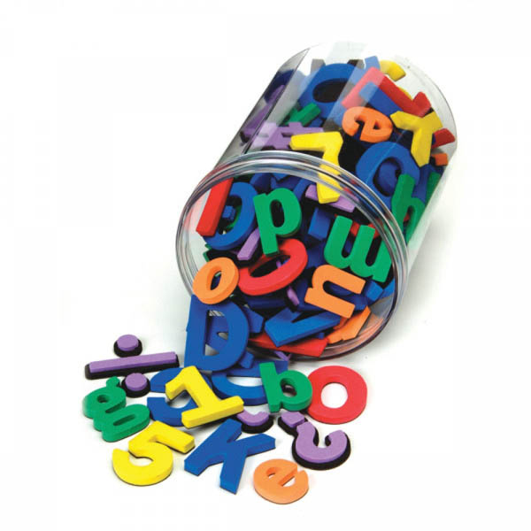 Wonderfoam Magnetic Letters, Numbers and Symbols
