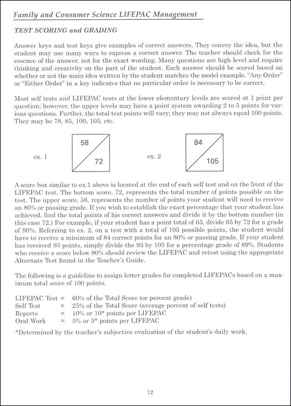 Family and consumer science homeschool curriculum picture
