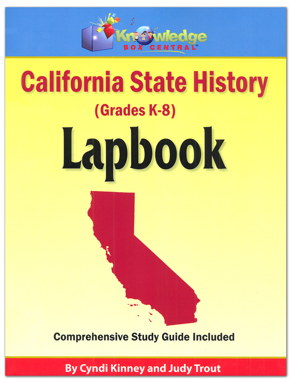 California State History Lapbook Printed (Grades K-8)