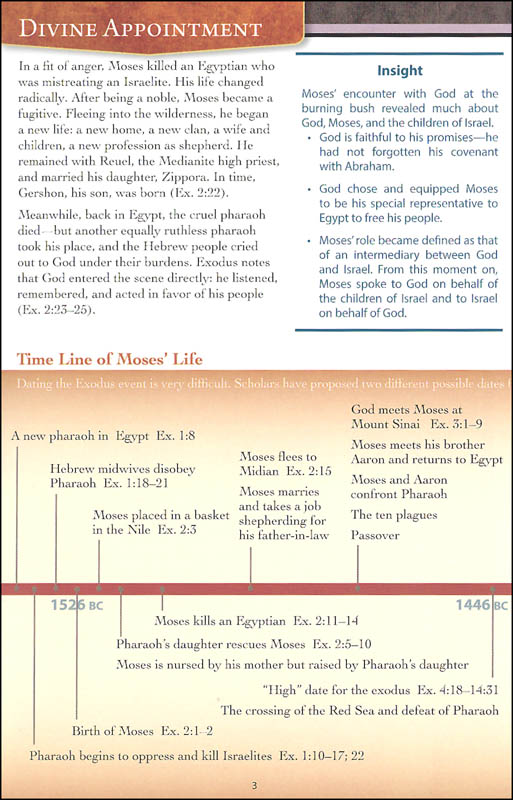 Life of Moses Pamphlet | Rose Publishing | 9781596364523