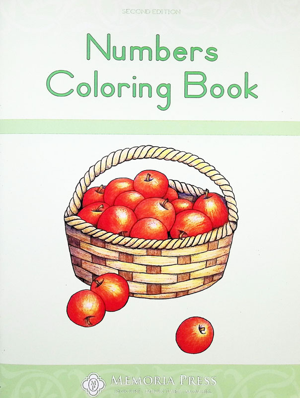 Numbers Coloring Book, Second Edition